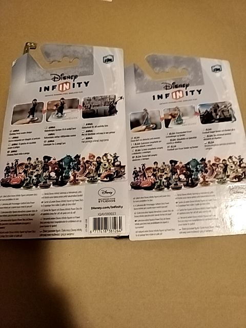 Lille lot: 2 Disney Infinity-figurer. Frost. BNIB